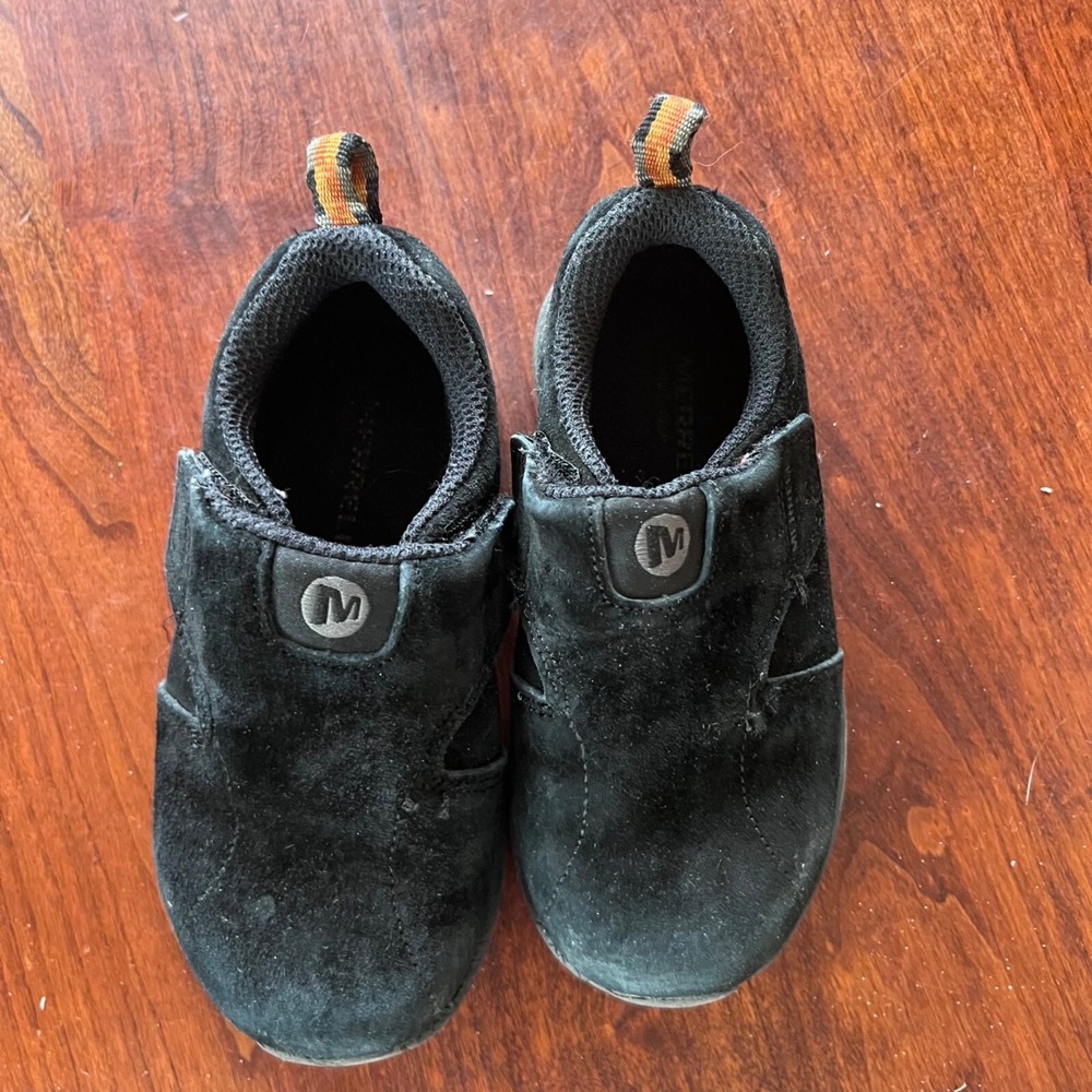 Merrell Jungle Moc Sport A/C Boys Slip On Shoe- Size 9W‎